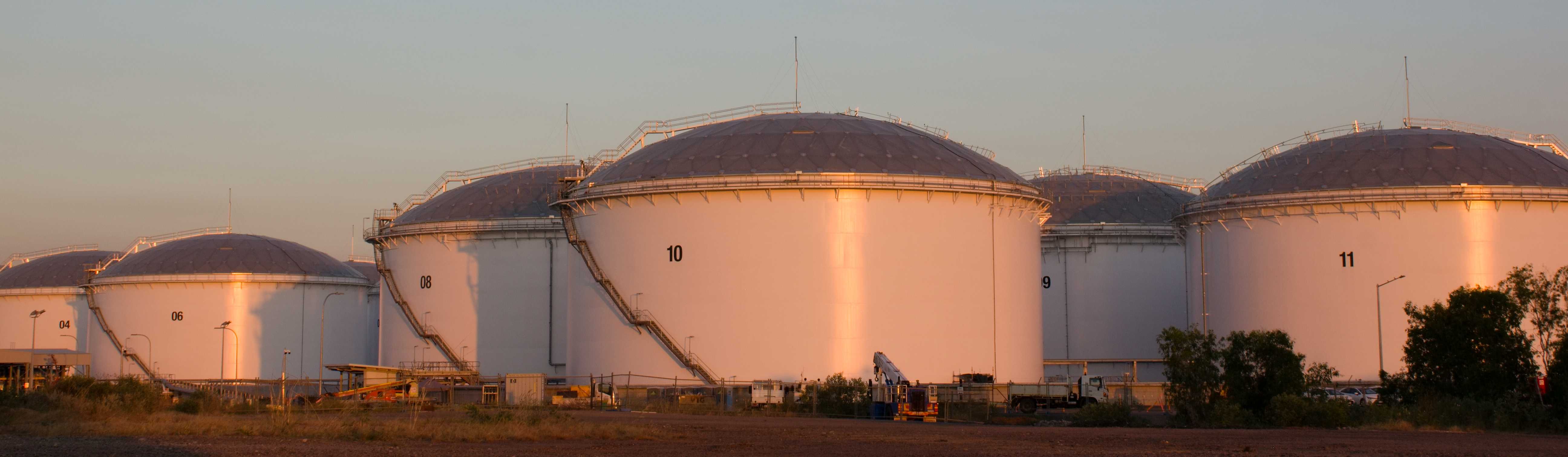 Military Fuel Tanks, East Arm, NT